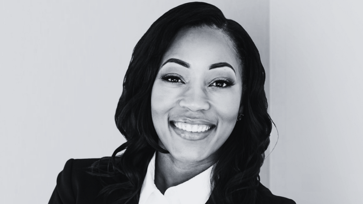 Shiloh Johnson in a suit